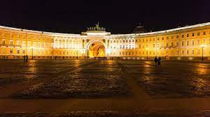 Восхищение красотой ночного Санкт-Петербурга